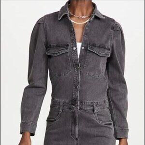 DL1961 Freja Black Jumpsuit (aka) Boilersuit